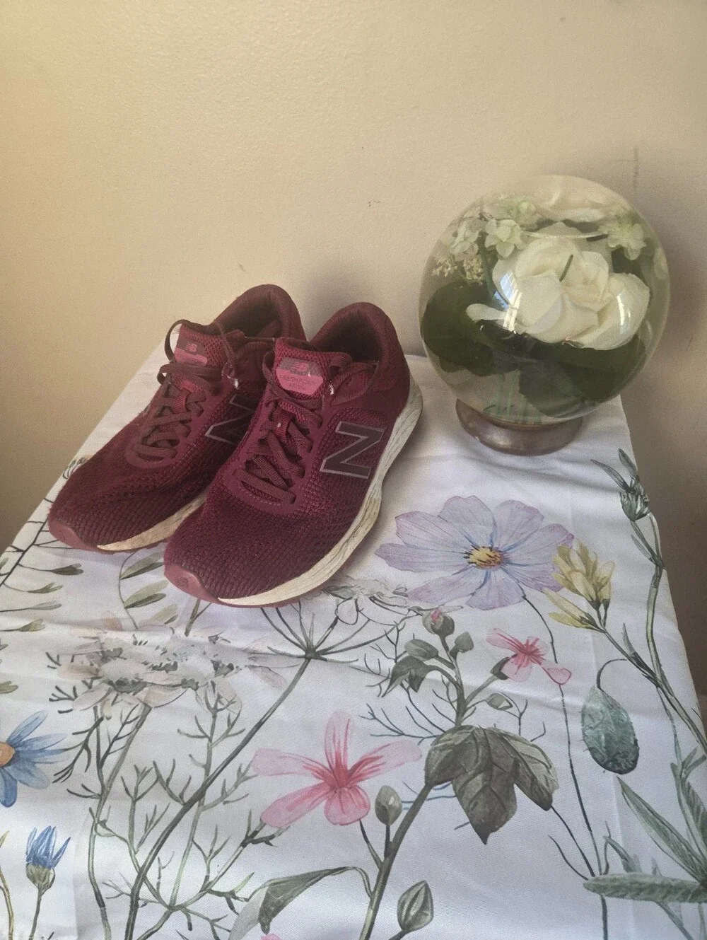 New Balance Women's Burgundy Fresh Foam Arishi WARISPM2 Running Shoes 6